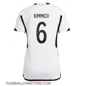 Deutschland Joshua Kimmich #6 Replik Heimtrikot Damen WM 2022 Kurzarm